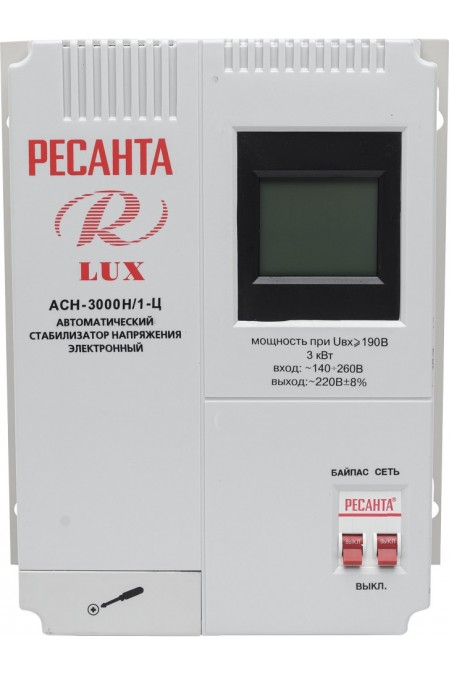 Стабилизатор Ресанта АСН-3 000Н/1-Ц (63/6/21) 1