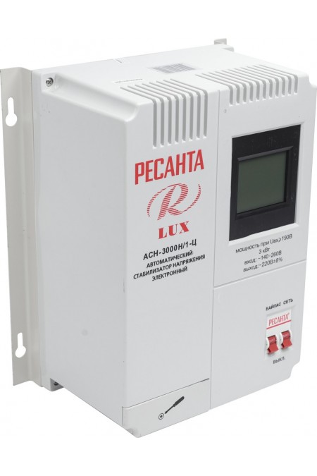 Стабилизатор Ресанта АСН-3 000Н/1-Ц (63/6/21) 2