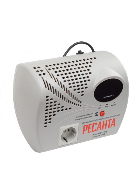 Стабилизатор Ресанта АСН-500 Н/1-Ц (63/6/9) 1