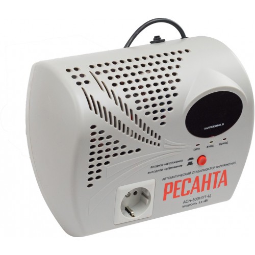 Стабилизатор Ресанта АСН-500 Н/1-Ц (63/6/9) 7