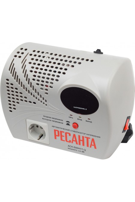 Стабилизатор Ресанта АСН-500 Н/1-Ц (63/6/9) 2