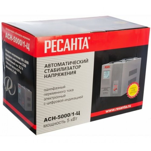 Стабилизатор Ресанта АСН-5000/1-Ц (63/6/6) 3