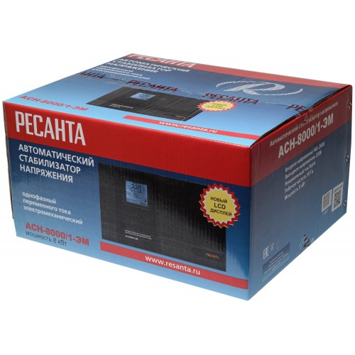 Стабилизатор Ресанта АСН 8000/1-ЭМ (63/1/7) 8