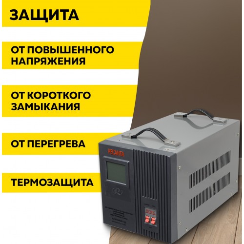 Стабилизатор Ресанта АСН-8000/1-Ц (63/6/7) 5