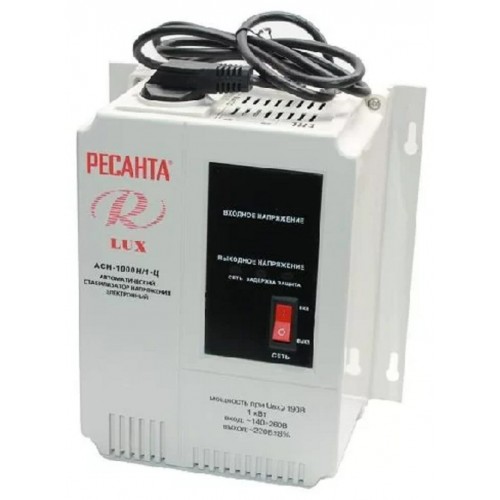 Стабилизатор Ресанта Lux АСН-1 000 Н/1-Ц ( 63/6/14) 1