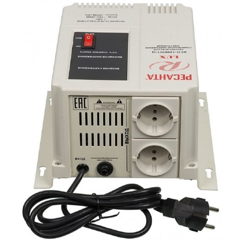 Стабилизатор Ресанта Lux АСН-1 000 Н/1-Ц ( 63/6/14) 2