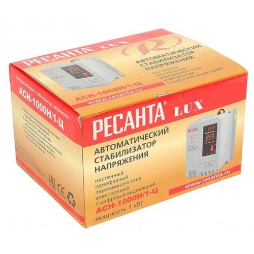 Стабилизатор Ресанта Lux АСН-1 000 Н/1-Ц ( 63/6/14) 4