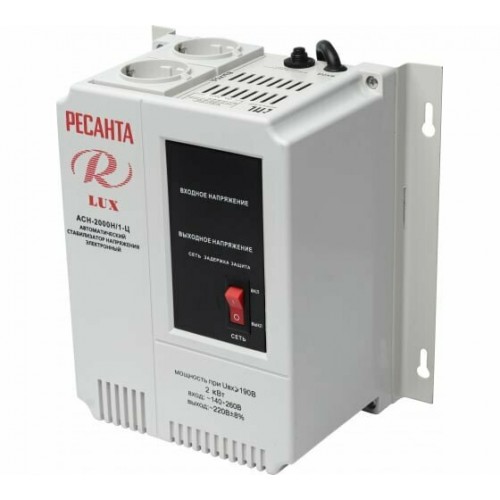 Стабилизатор Ресанта Lux АСН-2 000 Н/1-Ц (63/6/15) 