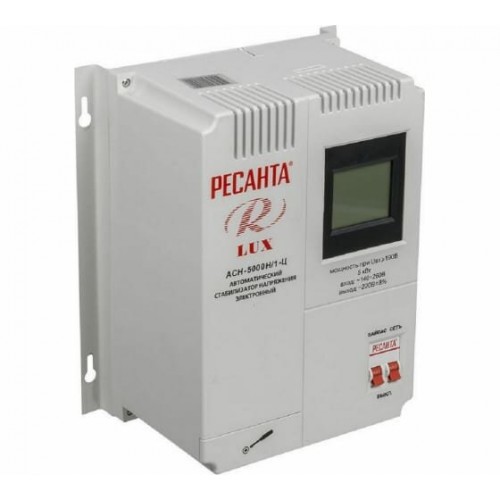 Стабилизатор РЕСАНТА LUX АСН-5000Н/1-Ц (63/6/16) 