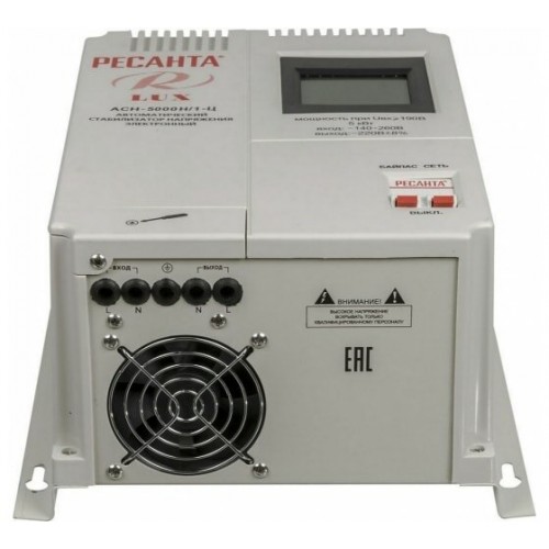 Стабилизатор РЕСАНТА LUX АСН-5000Н/1-Ц (63/6/16) 2