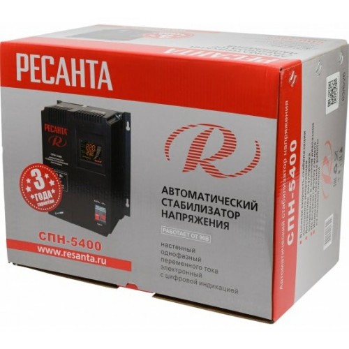 Стабилизатор Ресанта СПН 5400 (63/6/26) 7