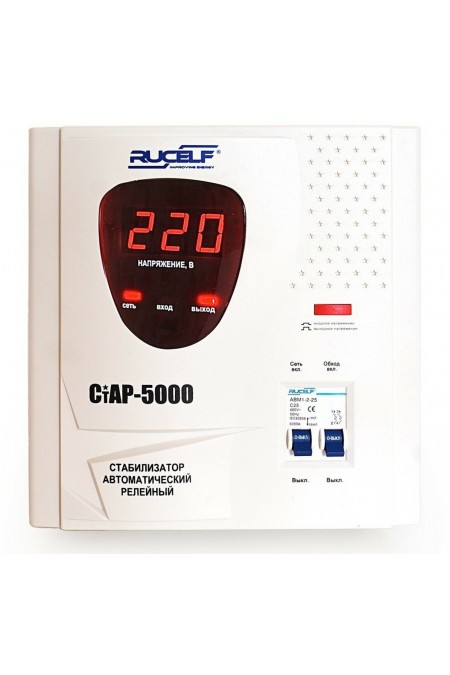 Стабилизатор RUCELF CTAP-5000VA 4