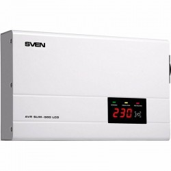 Стабилизатор SVEN AVR SLIM-500 LCD