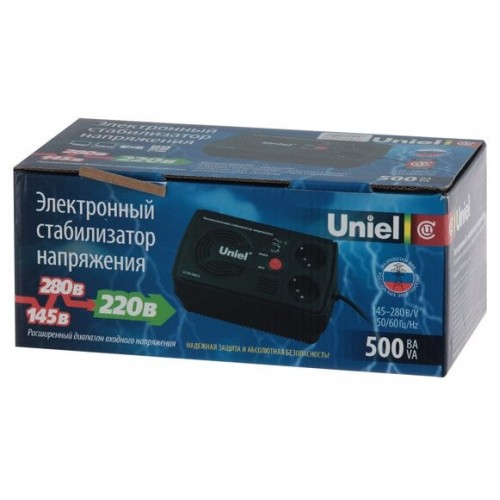 Стабилизатор UNIEL U-STR-500/1 (09619) 6