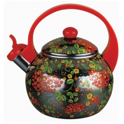 Чайник эмалированный Kelli KL-4454 2,5 л (хохлома)