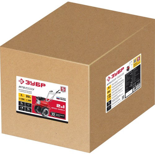 Мотоблок ЗУБР МТБ-400 У 9