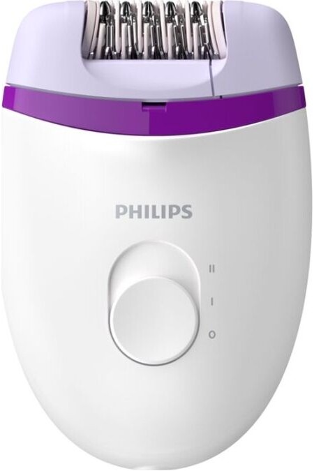 Эпилятор Philips BRE225/00 Satinelle Essential (белый/фиолетовый) 