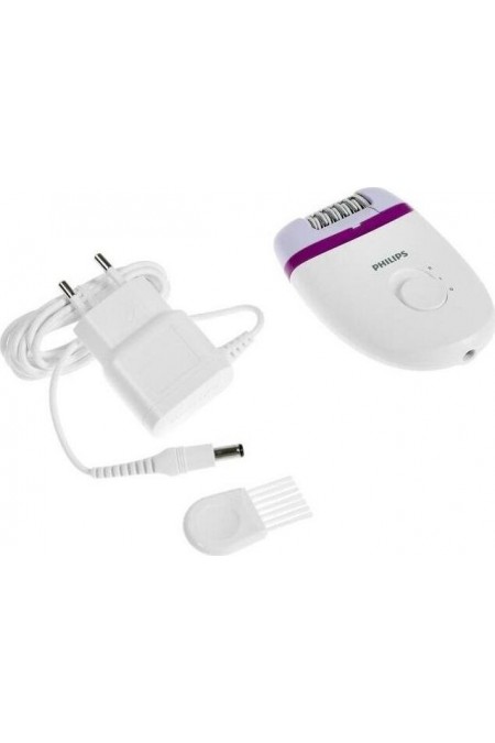 Эпилятор Philips BRE225/00 Satinelle Essential (белый/фиолетовый) 5