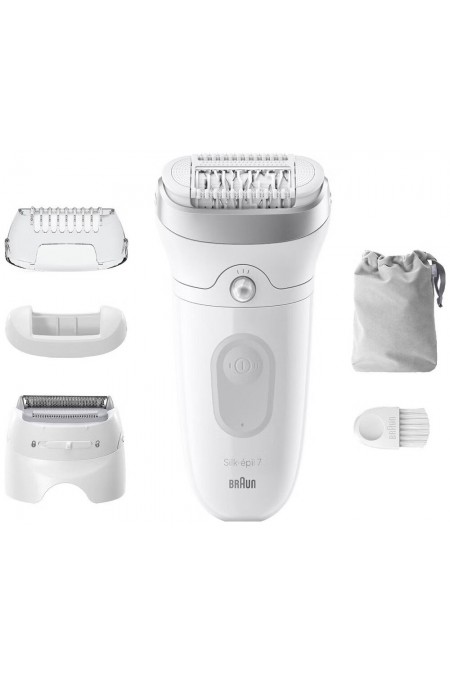 Эпилятор Braun S7 SE 7-041 (белый/серебристый) 