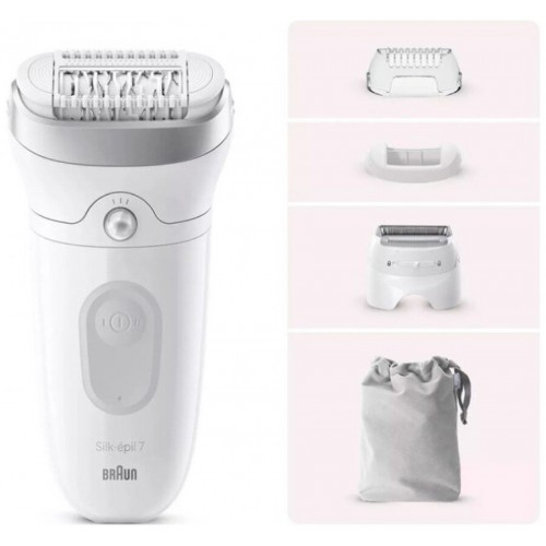 Эпилятор Braun S7 SE 7-041 (белый/серебристый) 1