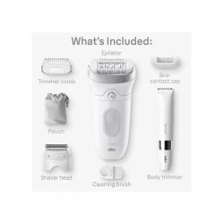 Эпилятор Braun S7 SE 7-441 (белый/серебристый)