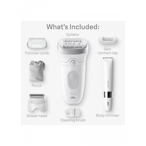 Эпилятор Braun S7 SE 7-441 (белый/серебристый) 