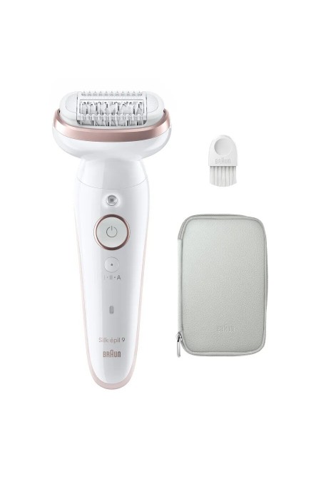 Эпилятор Braun S9 SES 9-000 Flamingo (белый/розовый) 