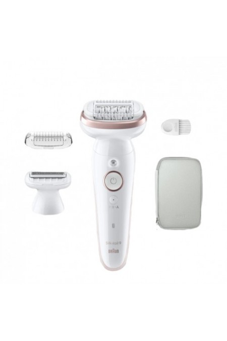 Эпилятор Braun S9 SES 9-030 SmartTouch (белый/розовый) 