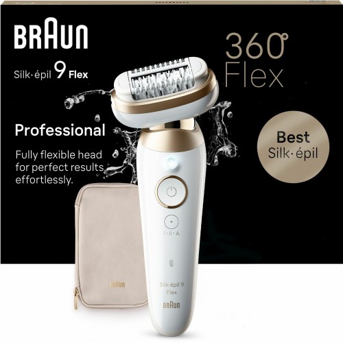 Эпилятор Braun SES 9-011 (белый/розовое золото) 