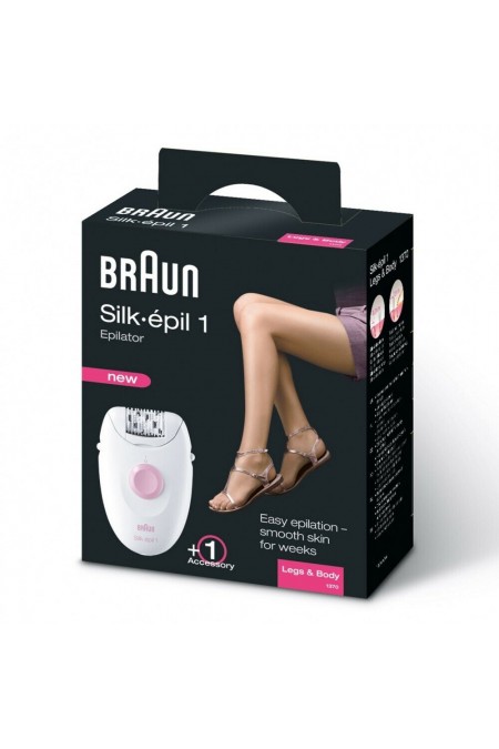 Эпилятор Braun Silk-epil 1 SE1370 (белый) 3