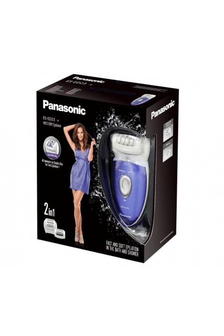 Эпилятор Panasonic ES-ED23-V520 (фиолетовый/белый) 3