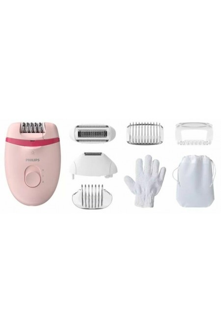 Эпилятор Philips BRE285/00 Satinelle Essential (розовый) 
