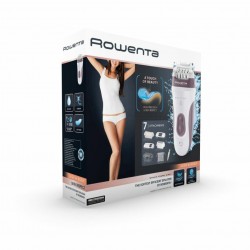 Эпилятор Rowenta Skin Respect EP8060F0 (белый/розовый)