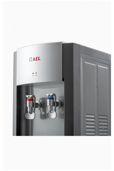 Напольный кулер A.E.L. LD-AEL-28C со шкафчиком (серый/серебристый) 1