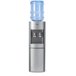 Напольный кулер A.E.L. LD-AEL-28C со шкафчиком (серый/серебристый)