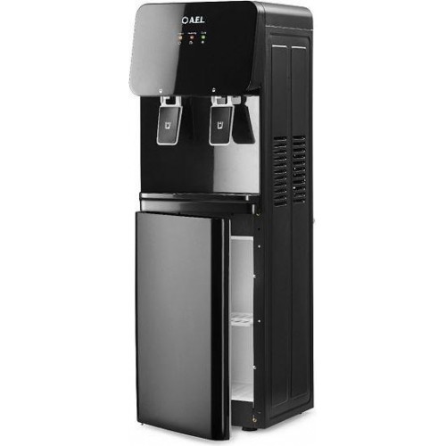 Напольный кулер A.E.L. LD-85C full со шкафчиком (черный) 