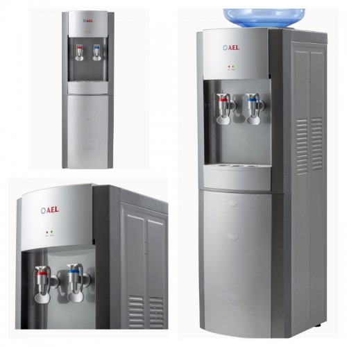 Напольный кулер A.E.L. LD-AEL-28 (00262) (серебристый/серый) 