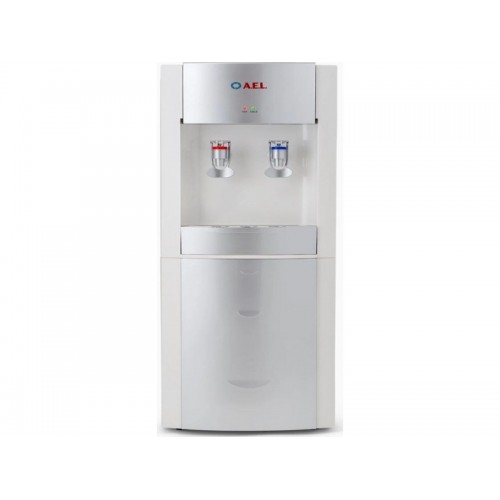 Напольный кулер A.E.L. LD-AEL-28C со шкафчиком (00257) (белый/серебристый) 