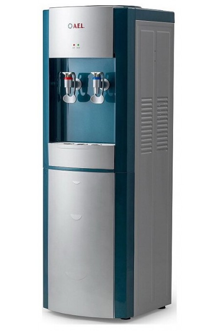 Напольный кулер A.E.L. LD-AEL-28C со шкафчиком (00260) (маренго/серебристый) 