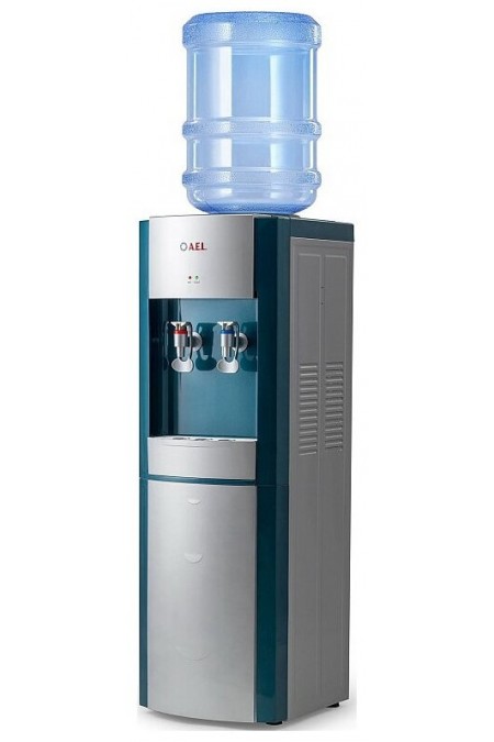 Напольный кулер A.E.L. LD-AEL-28C со шкафчиком (00260) (маренго/серебристый) 2