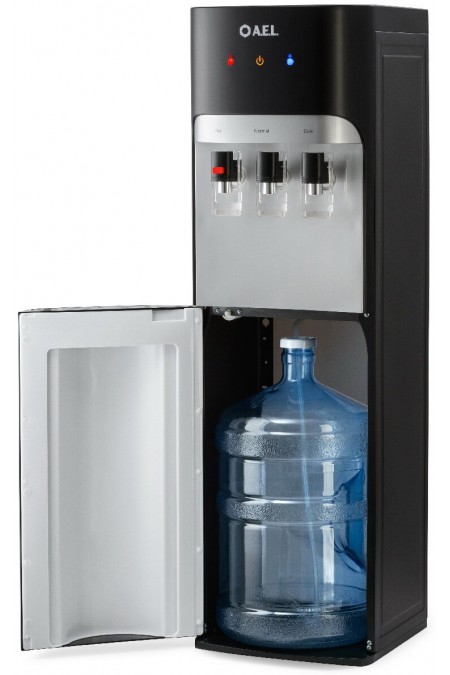 Напольный кулер A.E.L. LD-AEL-808A matte (00472) (черный/серебристый) 1