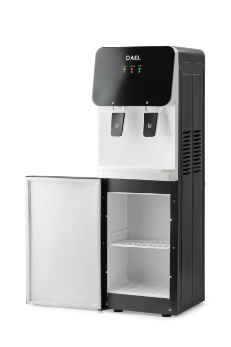 Напольный кулер A.E.L. LD-AEL-85C со шкафчиком (00444) (черный/белый) 1