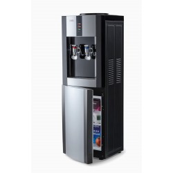 Напольный кулер A.E.L. LK-AEL-47c со шкафчиком (черный/серебристый)