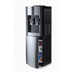 Напольный кулер A.E.L. LK-AEL-47c со шкафчиком (черный/серебристый)