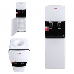 Напольный кулер A.E.L. LK-AEL-85C со шкафчиком (00412) (белый/черный)