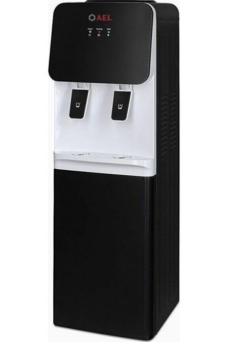 Напольный кулер A.E.L. LK-AEL-85C со шкафчиком (00443) (черный/белый) 