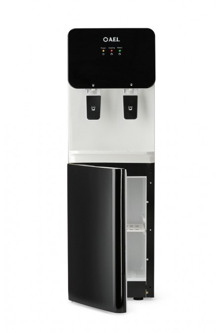 Напольный кулер A.E.L. LK-AEL-85C со шкафчиком (00443) (черный/белый) 1