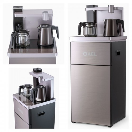 Напольный кулер A.E.L. Teabar LD-AEL-52a (розовый/черный) 