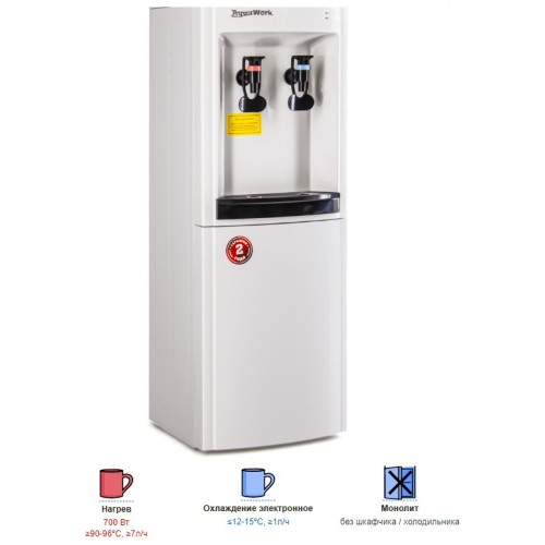 Напольный кулер Aqua Work 0.8-LDR (27930) (белый/черный) 1