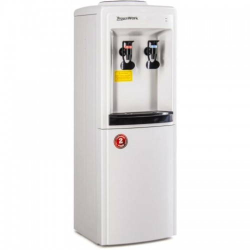 Напольный кулер Aqua Work 0.8LR (27777) (белый/черный) 